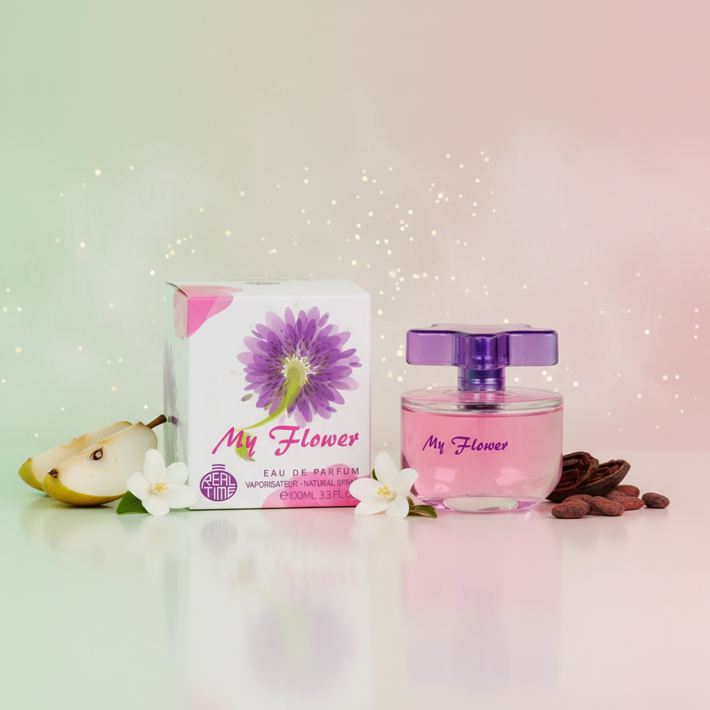 Real Time My Flower EDP 100ml – Floral Gourmand Women's Perfume