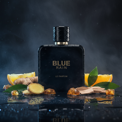 Georges Mezotti Blue Rain Le Parfum EDP 125ml – Aromatic Woody Leather Men's Perfume