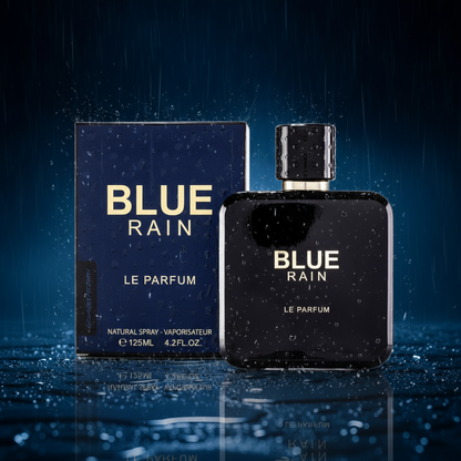 Georges Mezotti Blue Rain Le Parfum EDP 125ml – Aromatic Woody Leather Men's Perfume