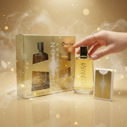 Omerta Invasion Awakenings EDP 100ml + 20ml – Floral Woody Gourmand Women's Gift Set