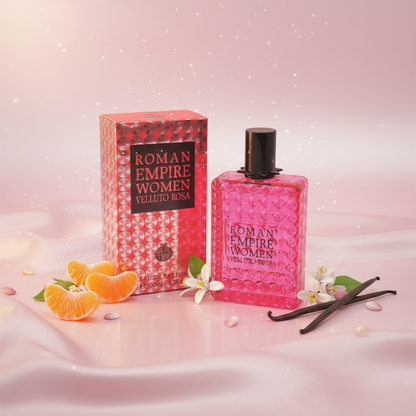 Real Time Roman Empire Velluto Rosa EDP 100ml – Floral Gourmand Women's Perfume