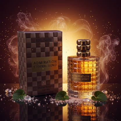 Linn Young Admiration Eternal Uomo EDT 100ml – Aromatic Woody Men's Cologne