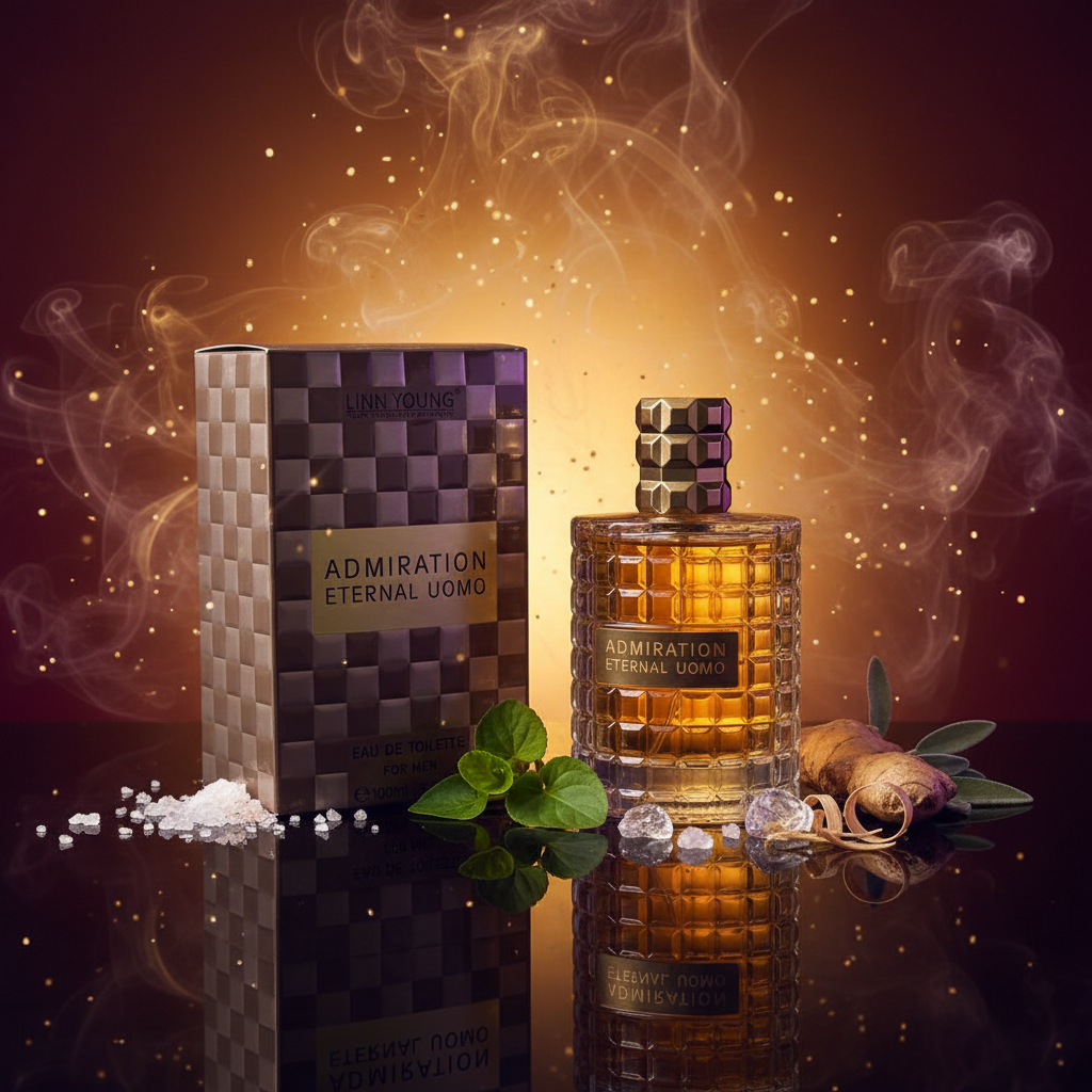 Linn Young Admiration Eternal Uomo EDT 100ml – Aromatic Woody Men's Cologne