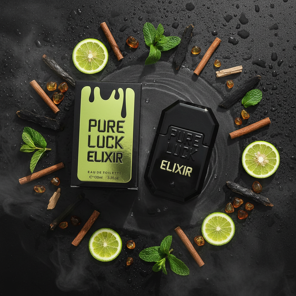 Linn Young Pure Luck Elixir EDT 100ml – Woody Floral Men's Cologne