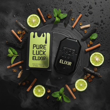 Linn Young Pure Luck Elixir EDT 100ml – Woody Floral Men's Cologne