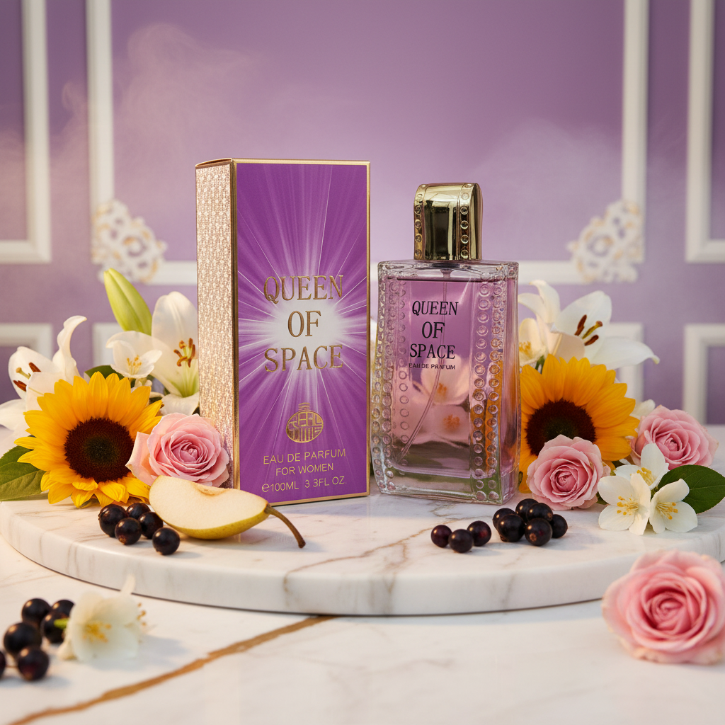 Real Time Queen Of Space EDP 100ml – Floral Woody Amber Women's Perfume